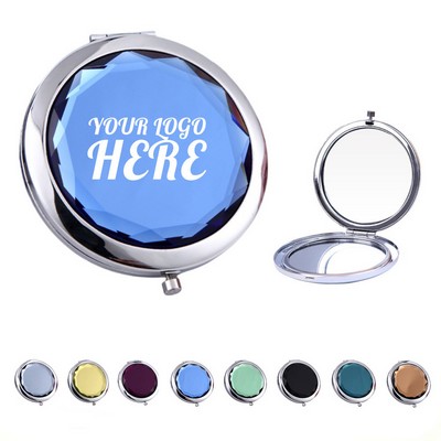 Crystal Folding Cosmetic Mirrors