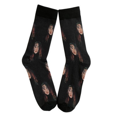 Full Color Sublimation Crew Sock