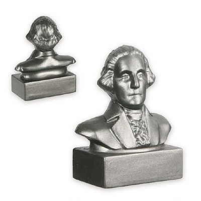 PU George Washington Bust Shape Stress Ball