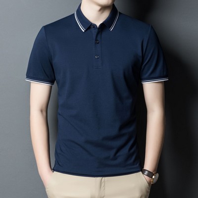 Unisex mercerized cotton POLO shirt nstock