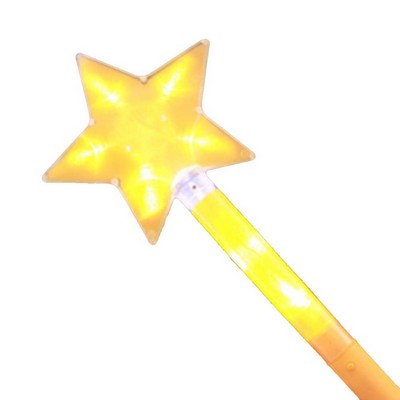 LED Star Shape Light Up Stick Glowing Wands