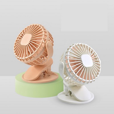 1200 mAh Mini Desktop Clip On Fan