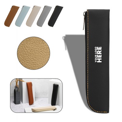 PU Leather Small Pencil Pouch