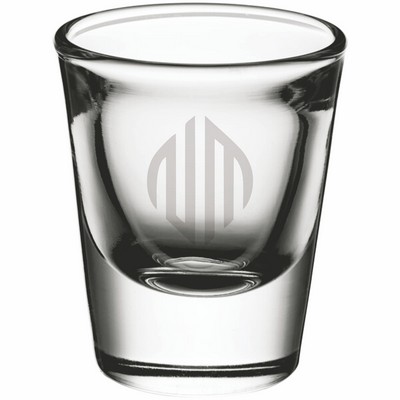 Deep Etched or Laser Engraved Acopa 1 oz. Shot Glass