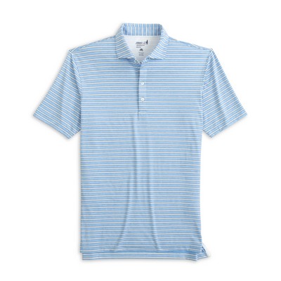 Johnnie-O® Men's "Thorton" Striped Prep-Formance Jersey Polo