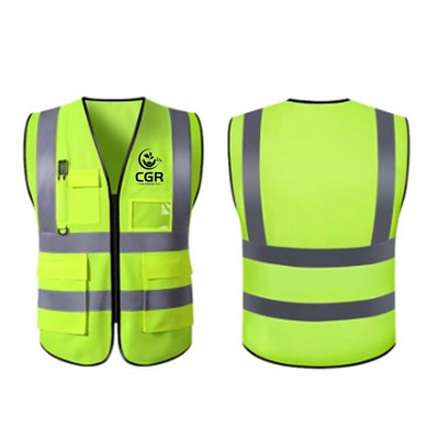 Reflective Vest with Pocket