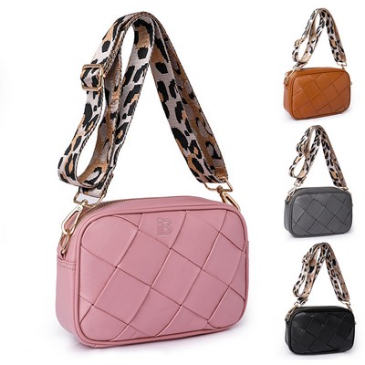 PU Leather Small Crossbody Bags for Women Purses