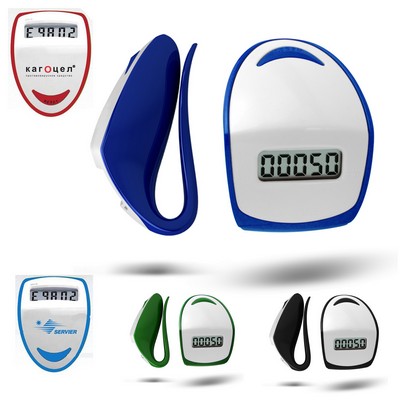 Back Belt Clip Pedometer Walking Distance Counter