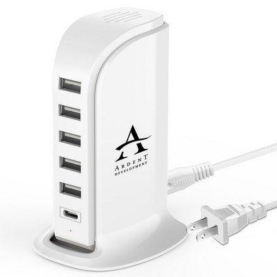 40W Multi-port super charger