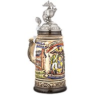 Marine Corps Stein, 0.5L