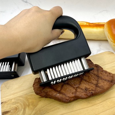 Meat Tenderizer Tool with Ultra Sharp Stainless Steel Needle Blades