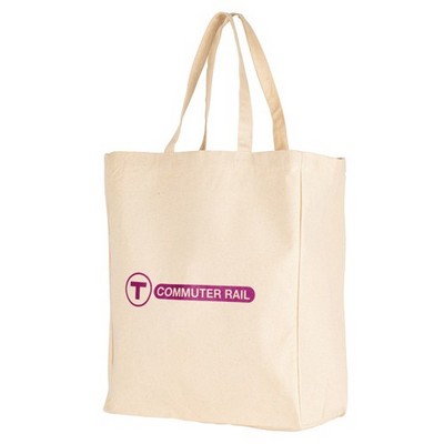 12 Oz Cotton Canvas Grocery Bag (15 x 18 x 6)