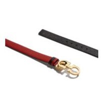 Salvatore Ferragamo Reversible/Adjustable Gancini Belt (Lipstick Red/Black)