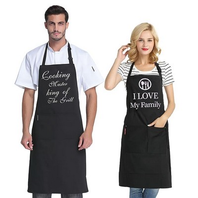 Kitchen Apron with Adjustable Strap