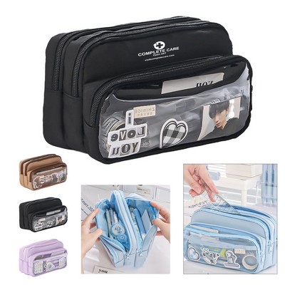 Transparent Pencil Case