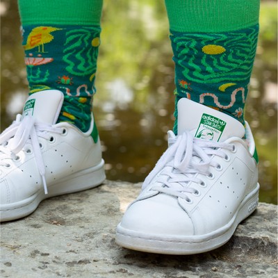 Patterned Nature Socks - Outdoor-Inspired Designs for Nature Lovers - American Made