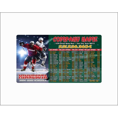 4 X 7 Hockey Schedule Magnet