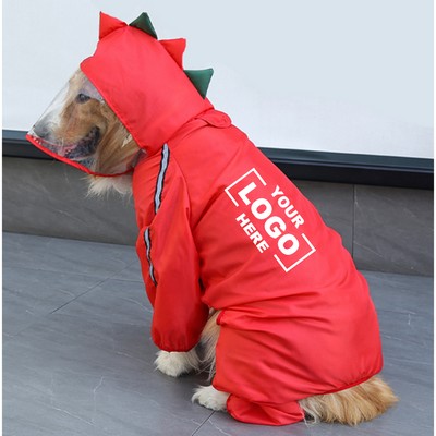 Waterproof Reflective Dog Raincoat