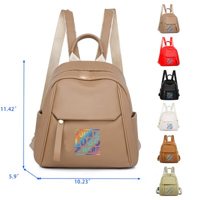 Women Multi Pockets Purses Backpack