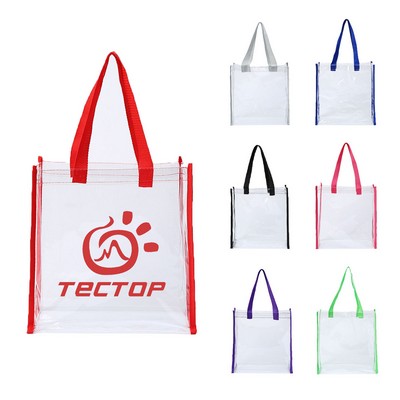 Clear Stadium Tote Bag