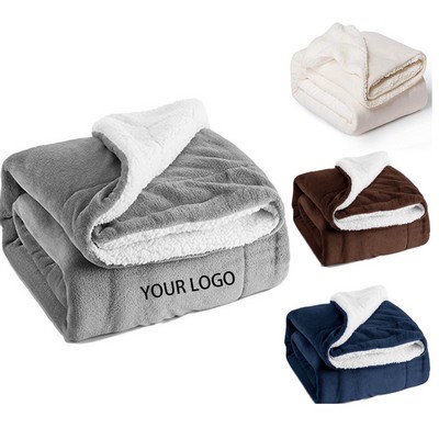 Super Soft Sherpa Fleece Blanket