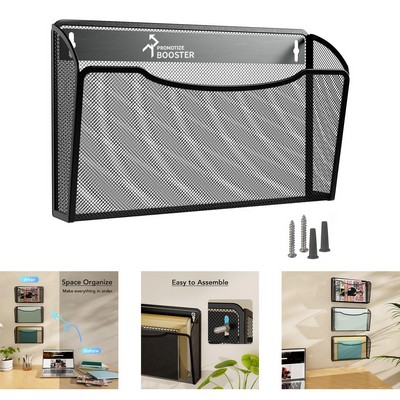 Mesh File Holder Wall Organizer