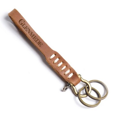 Redondo leather key ring