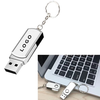 64Gb Usb Flash Drive With Swivel Design