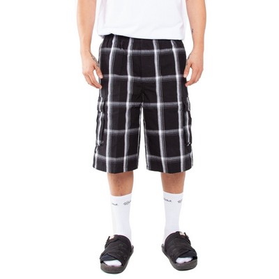 SHAKA WEAR Unisex Plaid Shorts