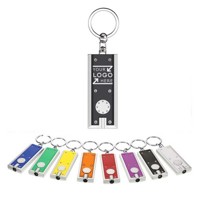 Mini LED Light Torch Flashlight Keychains