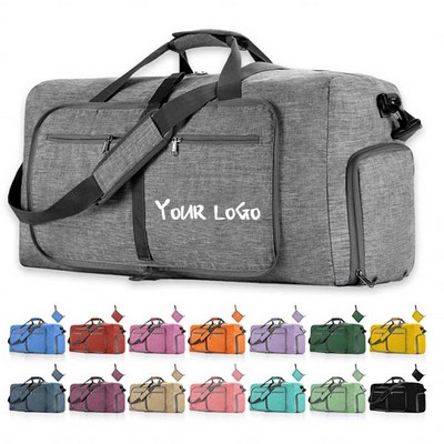 65L Foldable Travel Duffle Bag for Men Women