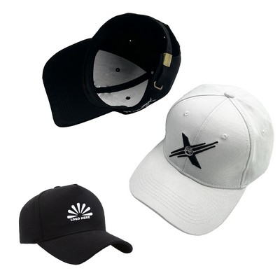 High-quality Cotton Twill 5-Panel/6-Panel Embroidery Cap