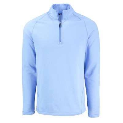 Cutter & Buck Peshastin Eco Fleece Recycled Mens Half Zip Pullover