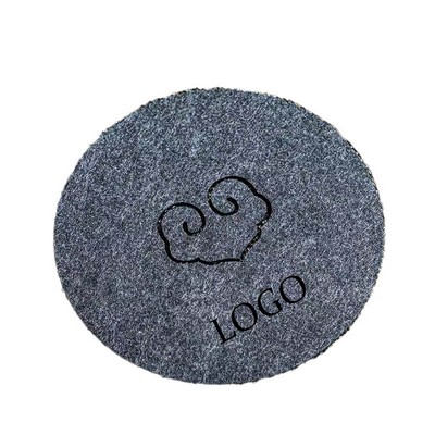 Round Absorbent Felt Cup Coaster