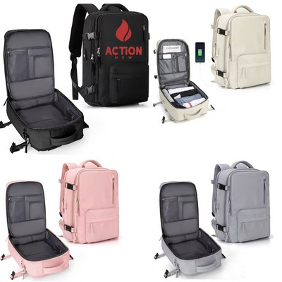 Laptop Backpack Luggage & USB Port