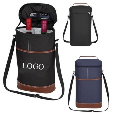 2 Bottle Wine Tote Carrier