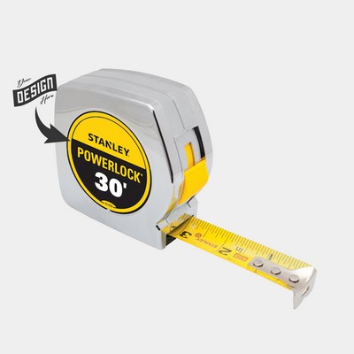 30 ft. Stanley Tools® USA-Made PowerLock® Tape Measure with BladeArmor®