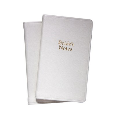 Leather Bridal Notebook/ Journal