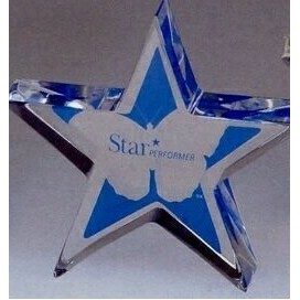 Star Lucite Classic Shape Embedment (7"x7/8")