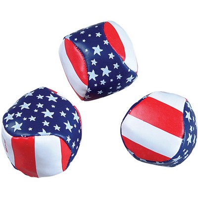 Patriotic Kickball w/ Pellet Fill (2" Diameter)