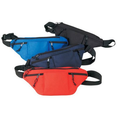 Poly 4 Zipper Fanny Pack