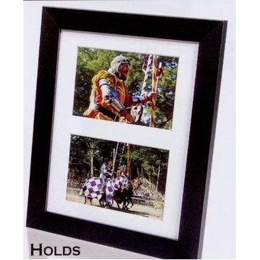 Matte Black Polymer Photo Frame - 8x10