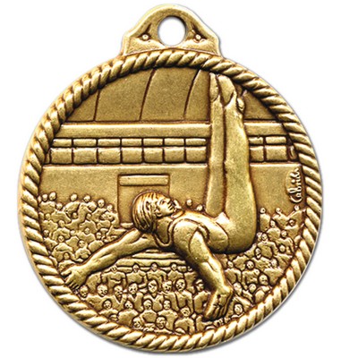 Stock Heritage Line Event Medal Male Gymnastics