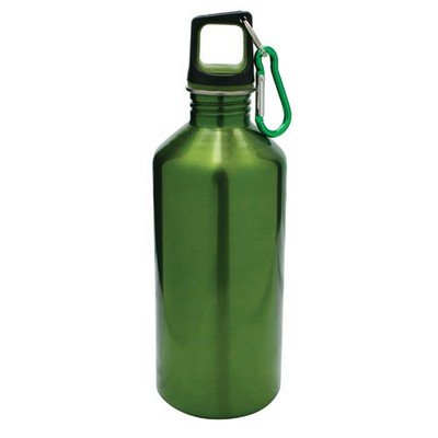 20 Oz. Sports Bottle w/Metal Carabiners (2.75"x 8.75")