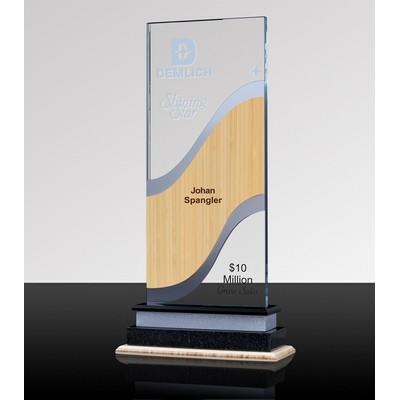 EXECUEDGE: Monumental Lobby & Executive Desk Award (10½" x 20-7/8")