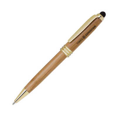 Noel Bamboo Stylus Ballpoint Pen