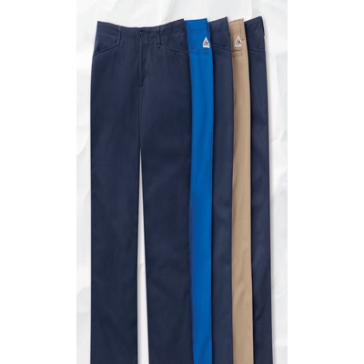 Bulwark™ Women's 100% Cotton Twill Work Pant - Navy Blue