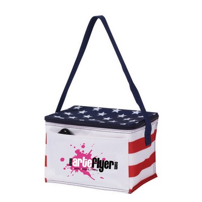 600 Denier Patriotic Cooler Bag