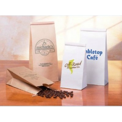 Tin Tie Coffee Bag w/ Window (4 1/2"x2 1/2"x10")