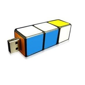 3.0 Puzzle Cube USB Drive w/Key Chain (32 GB)